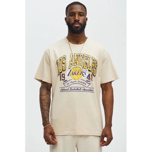 NWT Ultra Game Los Angeles Lakers NBA Basketball T-Shirt Mens Size Large - Picture 1 of 6